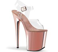 Pleaser Sandalo da donna Flamingo-808 con cinturino alla caviglia, CLR, 44 EU