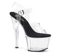 Pleaser Sky-308 Clr-Blk/Clr 41