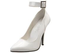 Pleaser SEDUCE-431 8127, Scarpe da Bracciale Donna Bianco Size: 38.5 EU