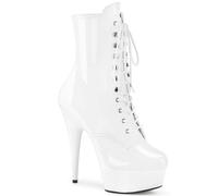 Pleaser Tacchi Alti Plateau 15.2cm con Lacci Stivaletti da Donna Delight 1020