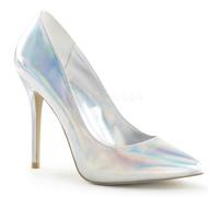 Pleaser Tacchi Alti Stiletto 5" Punta Aderente Scarpe Da Corte Moda Amuse 20