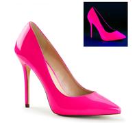 Pleaser Tacchi Alti Stiletto 5" Punta Aderente Scarpe Da Corte Moda Amuse 20