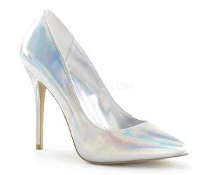 Pleaser Tacchi Alti Stiletto 5" Punta Aderente Scarpe Da Corte Moda Amuse 20