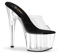 Pleaser USA Sabot Lap Dance Pole Dance Sandali Decollete Exotic Dancer Trasparente Tacco 1433127