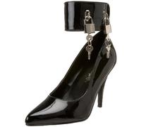 Pleaser - VANITY-434, Scarpe col Tacco Classiche Donna, Color Nero (Blk Pat), Talla 36