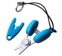 PLEASURE Mini Scissors Cell Phone Strap (Blue)