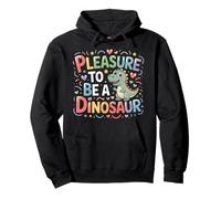 Pleasure To Be A Dinosaur Ventilatore di Animali estinti ||- Felpa con Cappuccio