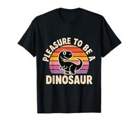 Pleasure To Be A Dinosaur Ventilatore di Animali estinti |- Maglietta