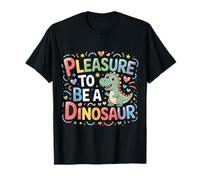 Pleasure To Be A Dinosaur Ventilatore di Animali estinti ||- Maglietta