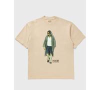 Pleasures DUDE T-SHIRT men Shortsleeves beige in taglia:S