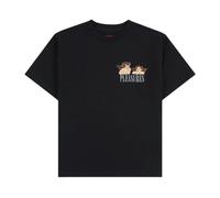 Pleasures - Dynamic Short Sleeve Crewneck - - Tops - Uomo - Nero - L
