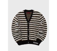 Pleasures ENDLESS CARDIGAN men Zippers & Cardigans brown|white in taglia:XL