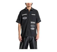 Pleasures, ,Shirts ,Uomo ,Nero ,S Terror Button Up Shirt