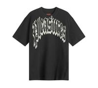 Pleasures, ,Tops ,Uomo ,Nero ,S Magliette Nera in Waffle Elegante Comoda