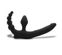 PleasureWave Dual Stimulator sex toys anal prostata, Dispositivo di Stimolazione in Silicone, Resistente all'Acqua, sex toy anale impermeabile, stimolazione interna ed esterna, per Adulti,toy prostata