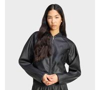 Pleather Superstar Tracktop nero S
