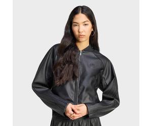 Pleather Superstar Tracktop nero XS