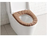 Pleayietoopiatiey Copriwater da bagno, universale, in peluche, per l'inverno, caldo, per il bagno, colore: caffè