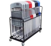 plegable para sillas con ruedas resistente para sillas apilables nizador de muebles de es y banquetes