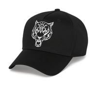 Plein Sport - Baseball Cap Tiger - - Sport - unisex - Nero - ONE SIZE