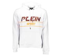 Plein Sport "Bianco Cotton Men Sweatshirt" - L