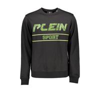 Plein Sport Black Cotton Men Sweater - M