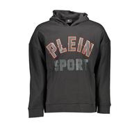 Plein Sport Black Cotton Men Sweater - XL