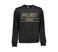 Plein Sport Black Cotton Men's Sweatshirt - M