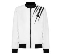 Plein Sport - Bomber Scratch - - Sport - Uomo - Bianco - XL