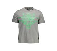 Plein Sport Brown Cotton Men T-Shirt - S