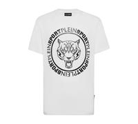 Plein Sport - Carbon Tiger T-Shirt - - Sport - Uomo - Bianco - M