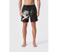 Plein Sport Costume da bagno boxer con logo 4XL Bianco 1