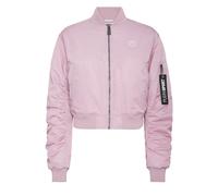 Plein Sport - Cropped Bomber Jacket - - Sport - Donna - Rosa - XS