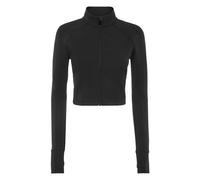 Plein Sport - Cropped Jogging Full Zip - - Sport - Donna - Nero - S