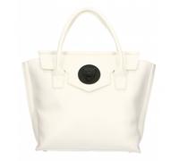 Plein Sport Elegant White Handbag With Magnetic Closure