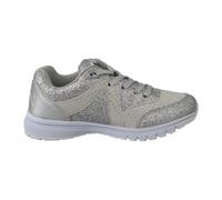 Plein Sport - Esclusive Scarpe da Corsa in Poliestere Argento per Donne - - Sport - Donna - Grigio - 37 EU