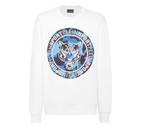 Plein Sport Felpa 'Carbon Tiger' marino / azzurro / blu chiaro / bianco Uomo Plein Sport 5XL marino / azzurro / blu chiaro / bianco