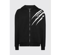 Plein Sport - Hoodie Sweatjacket Scratch - - Sport - Uomo - Nero - S