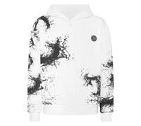 Plein Sport - Felpa con cappuccio Sweatjacket Splash - - Sport - Uomo - Bianco - S