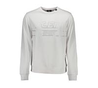 PLEIN SPORT FELPA SENZA ZIP UOMO BIANCO