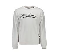 PLEIN SPORT FELPA SENZA ZIP UOMO BIANCO TAGLIA = L