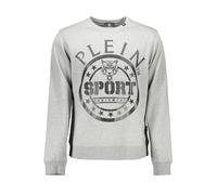 Plein Sport Felpa Senza Zip Uomo Grigio