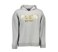 PLEIN SPORT FELPA SENZA ZIP UOMO GRIGIO TAGLIA = L