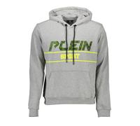 Plein Sport, ,Sweatshirts & Hoodies ,Uomo ,Grigio ,L Felpa con cappuccio