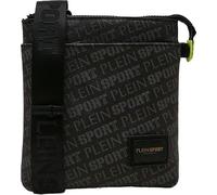 PLEIN SPORT Flat Crossover Denver, Handbag Unisex-Adulto, Nero