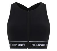 Plein Sport - Fleece Bra Top - - Underwear - Donna - Nero - XS
