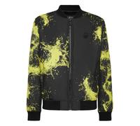 Plein Sport Giacca di mezza stagione 'Splash' giallo / nero Uomo Plein Sport XL
