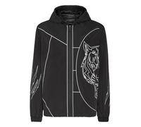 Plein Sport Giacca di mezza stagione 'Tiger' nero / bianco Uomo Plein Sport L nero / bianco