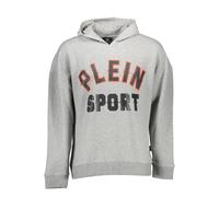 Plein Sport Grigio Cotton Men Sweatshirt - L