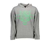 Plein Sport Grigio Cotton Men Sweatshirt - XL